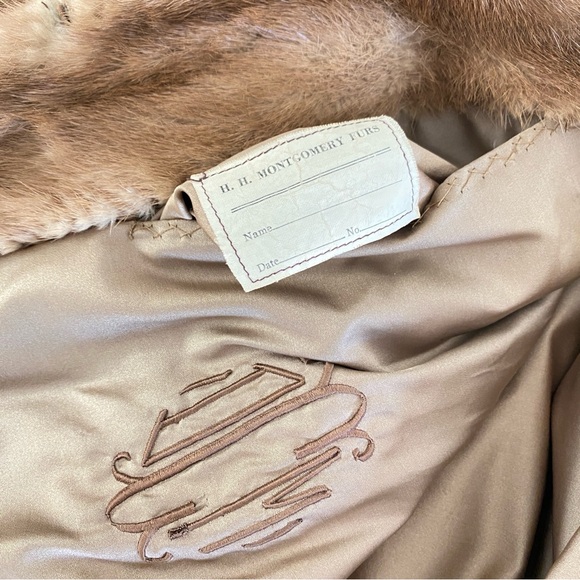 Brown Mink Fur Coat - Picture 9 of 11